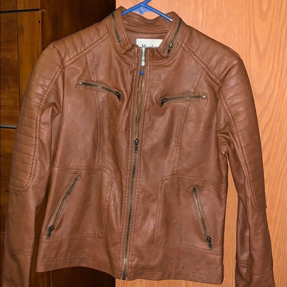 Leather jacket